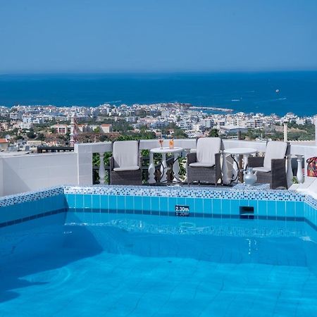 Private Studio sea view Hersonissos  Esterno foto