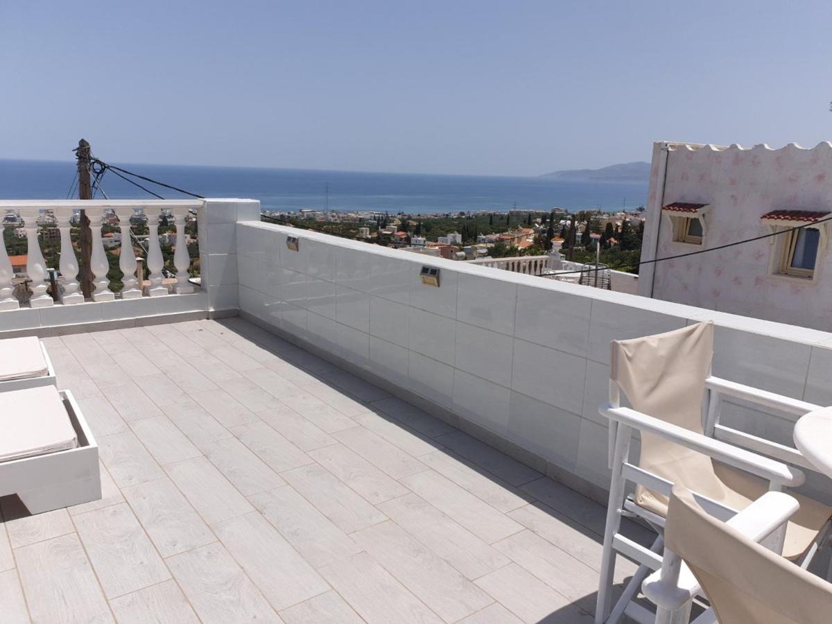 Private Studio sea view Hersonissos  Esterno foto