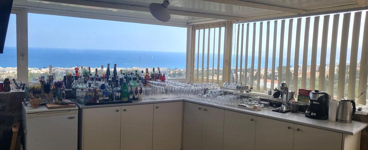 Private Studio sea view Hersonissos  Esterno foto